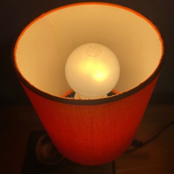 Vintage, water pump lamp. Rustic wooden lamp in working condition. - Picture 5 of 7